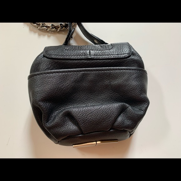 Auth OR by Oroton black leather crossbody bag - Picture 5 of 16